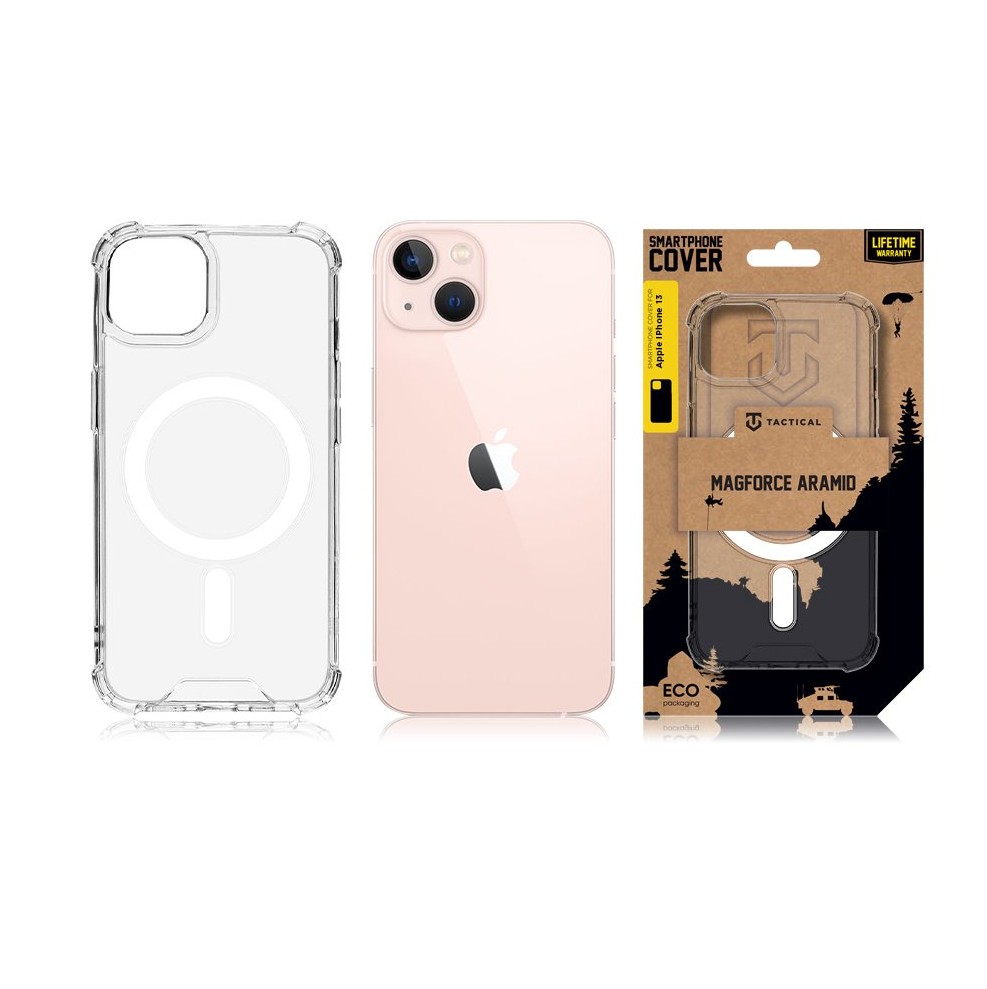 Tactical MagForce Plyo Kryt iPhone 13 Transparent1 