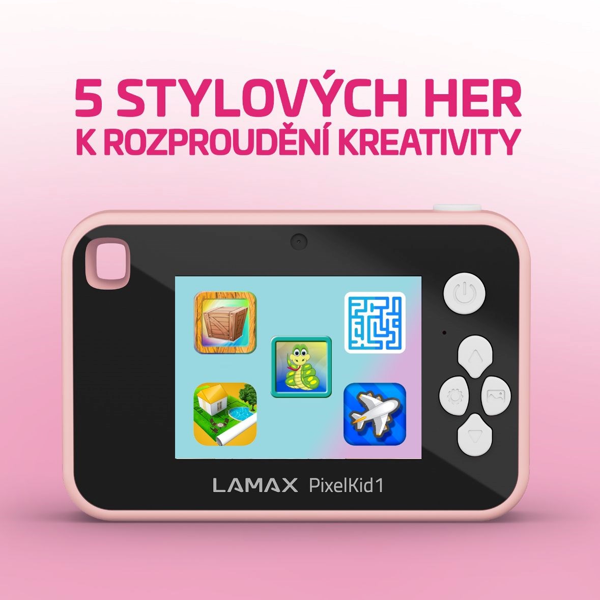 LAMAX PixelKid1 Pink7 