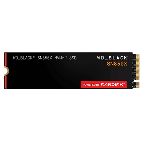 WD Black SN850X SSD Powered by SanDisk 1TB M.2 NVMe Gen4 7300/6300MBps0 
