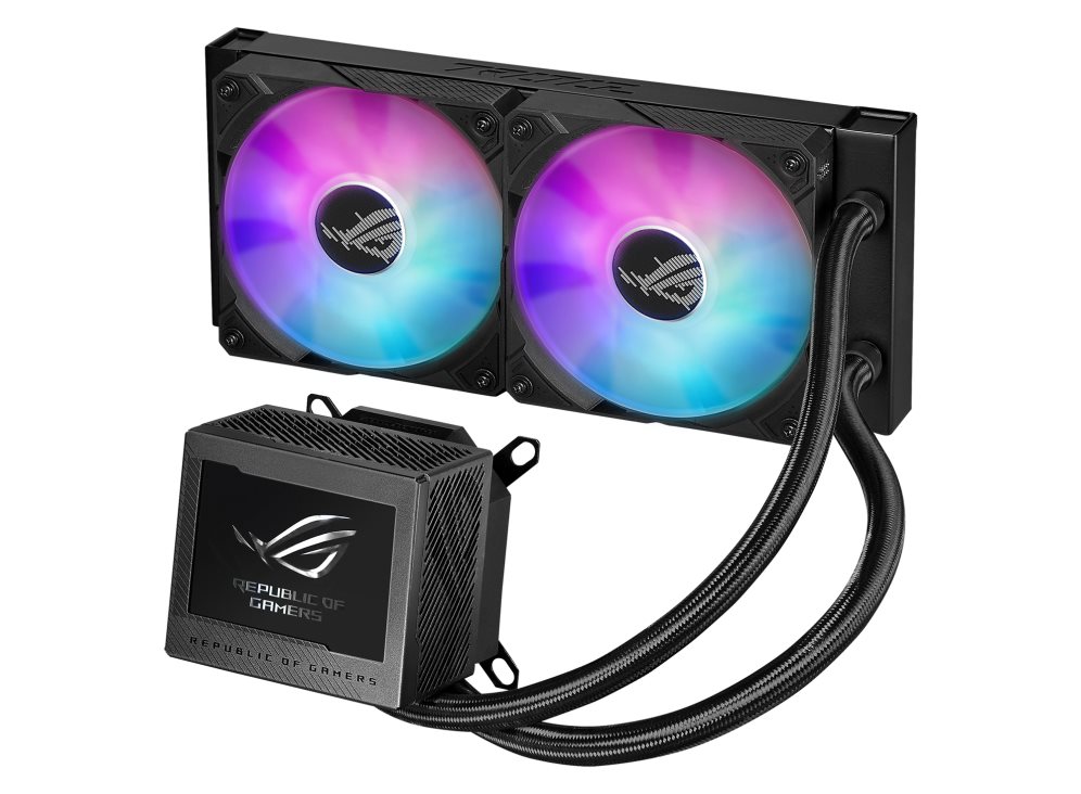 ASUS vodní chladič CPU AIO ROG RYUJIN III 240 ARGB, 2x120mm, LGA1851, AM53 