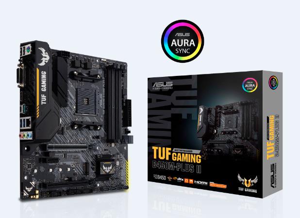 ASUS TUF GAMING B450-PLUS II/ AM4/ mATX4 