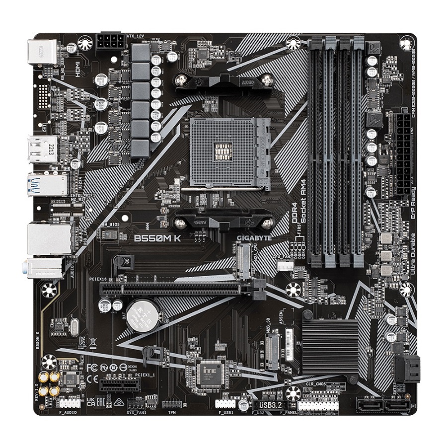 GIGABYTE B550 K/ AM4/ mATX0 