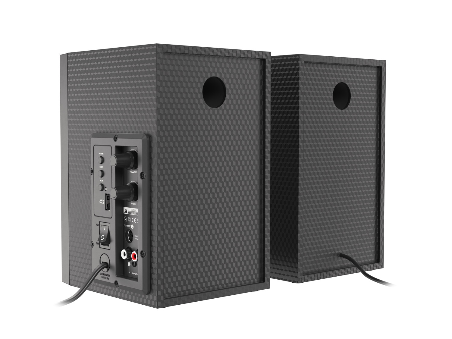 Reproduktory 2.0 24W GENESIS HELIUM 300BT ARGB, Bluetooth 5.04 