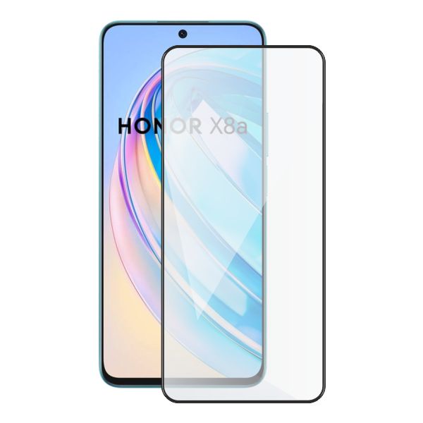 Screenshield HUAWEI Honor X8a (full COVER black) Tempered Glass Protection0 