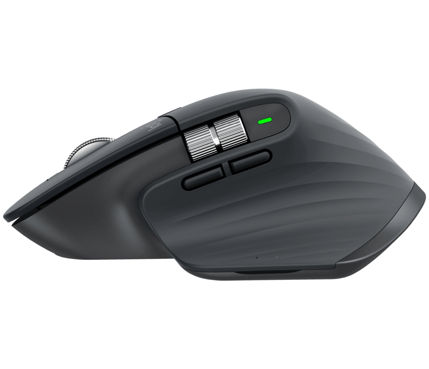 LOGITECH MX Master 3S/ Kancelárska/ Laserová/ Pre pravákov/ 8 000 DPI/ USB+BT/ Grafitová4 