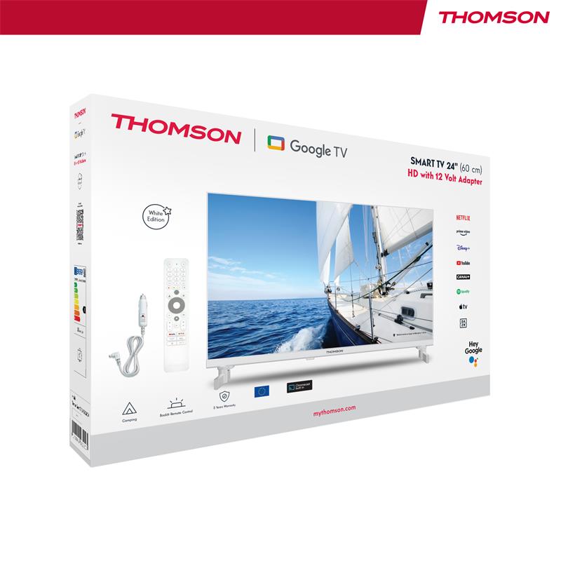 Thomson 24HG2S14CW HD 12V Google TV4 