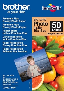 BP71GP50, 50 listov, 10x15cm Premium Glossy, 260g0 