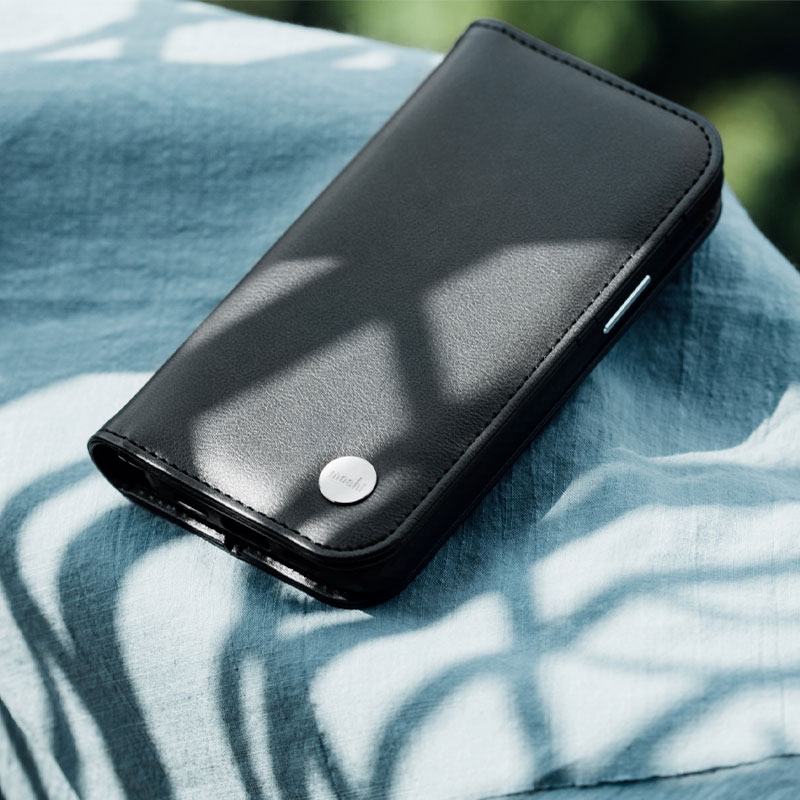 Moshi puzdro Overture with Detachable Magnetic Wallet pre iPhone 12 Pro Max - Black5 