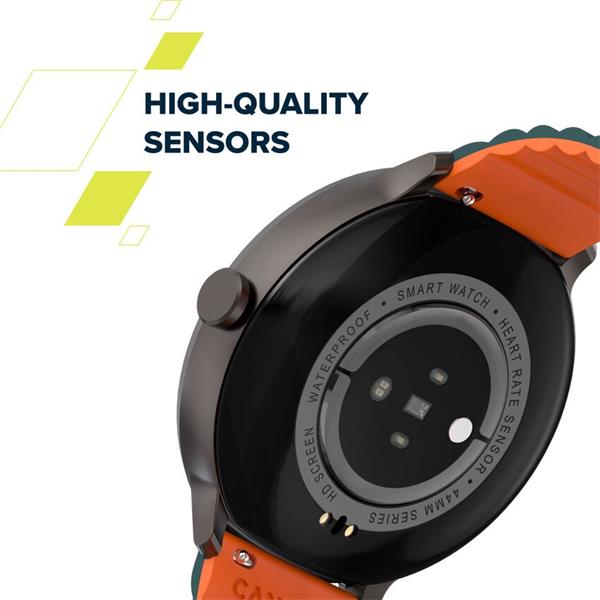 Canyon SW-69, Jacky, smart hodinky, BT, fareb. LTPS displej 1,3", vodotes. IP68, 25 športov, zeleno/oranžové8 