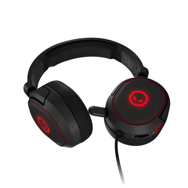 Lorgar Kaya 460, herný headset pre najvýkonnejších hráčov, USB-A, LED indikácia hovoru, čierny10 