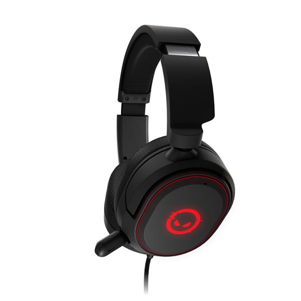 Lorgar Kaya 460, herný headset pre najvýkonnejších hráčov, USB-A, LED indikácia hovoru, čierny6 