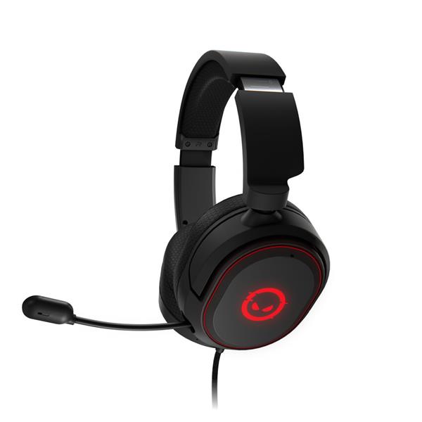 Lorgar Kaya 460, herný headset pre najvýkonnejších hráčov, USB-A, LED indikácia hovoru, čierny5 