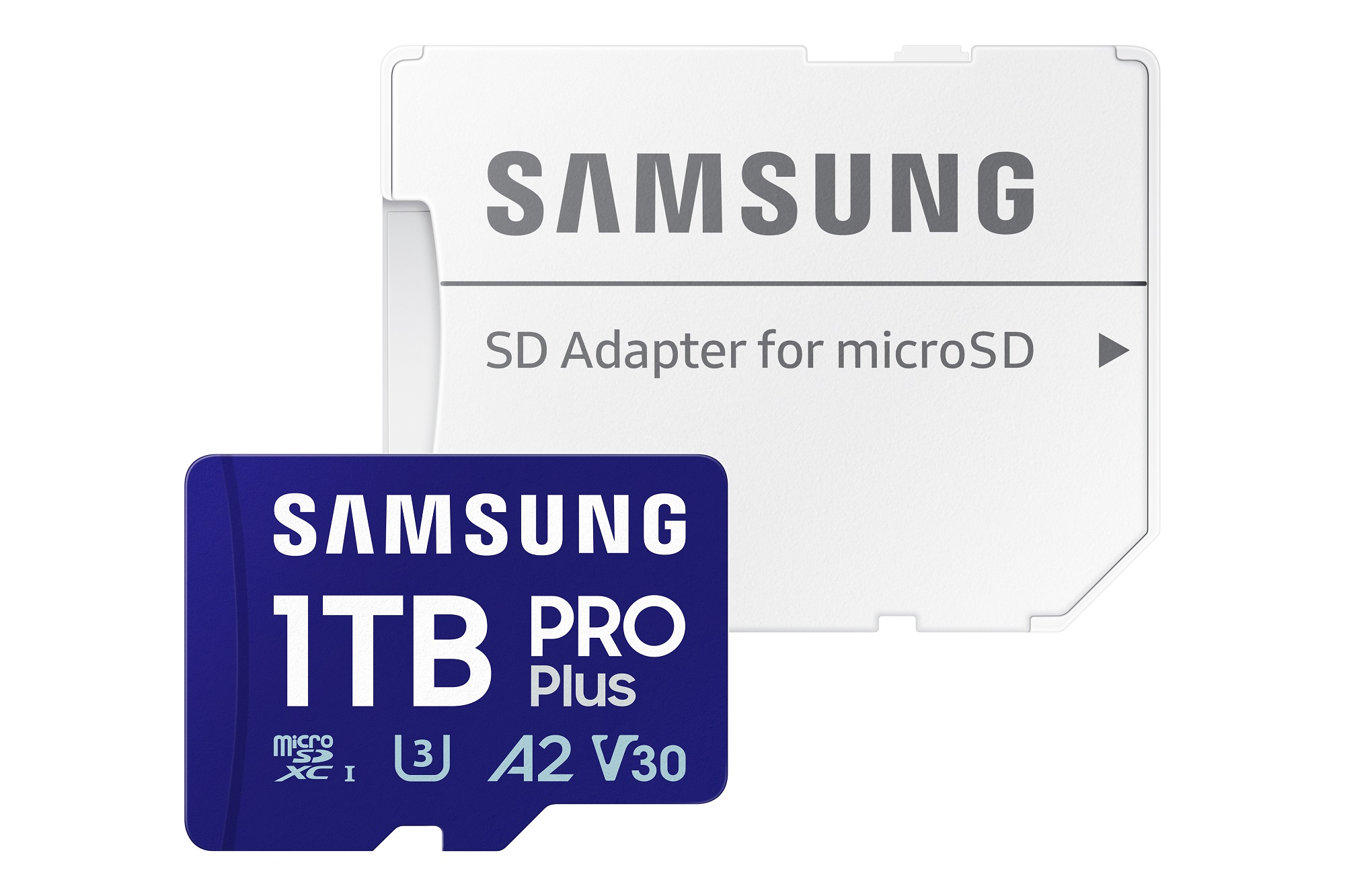 Samsung PRO Plus/ micro SDXC/ 1TB/ UHS-I U3 / Class 10/ + Adaptér/ Modrá0 