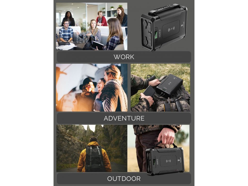 Outdoorová powerbanka Viking VIDAR III8 