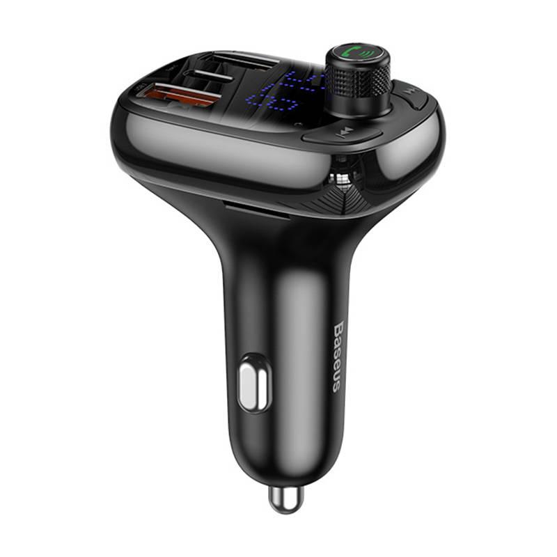 Baseus Bluetooth FM Transmiter S13 T-shaped čierny3 