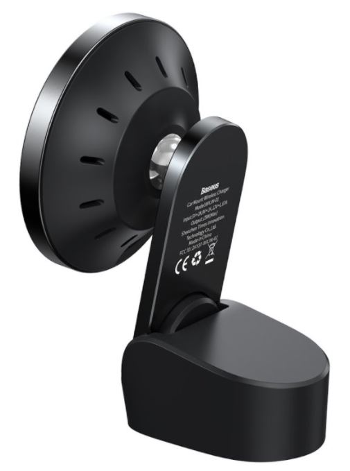 Baseus WXJN-01 Big Energy Držiak do Autá s Bezdrôtovým Nabíjaním Black1 