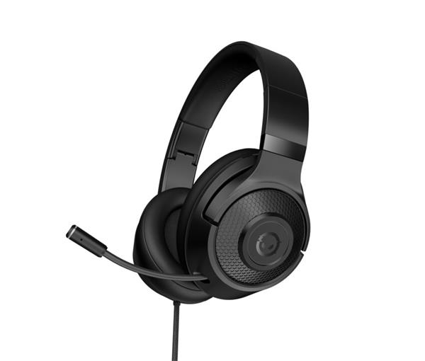 Lorgar Noah 101, herný headset , 3.5mm minijack, skladací dizajn, čierny1 