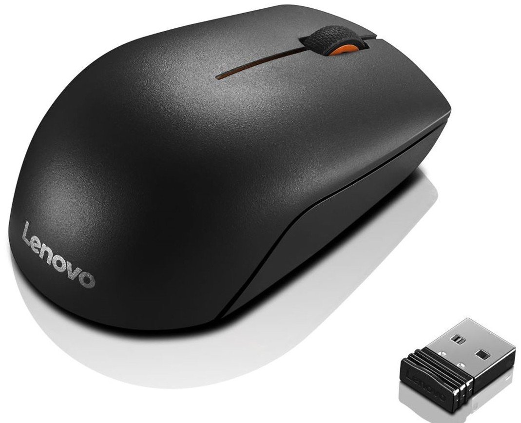 Lenovo 300/ Kancelárska/ Optická/ Bezdrôtová USB/ Čierna0 