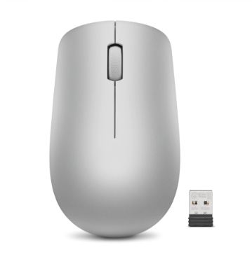 Lenovo 530/ Kancelárska/ Optická/ 1 200 DPI/ Bezdrôtová USB/ Šedá0 