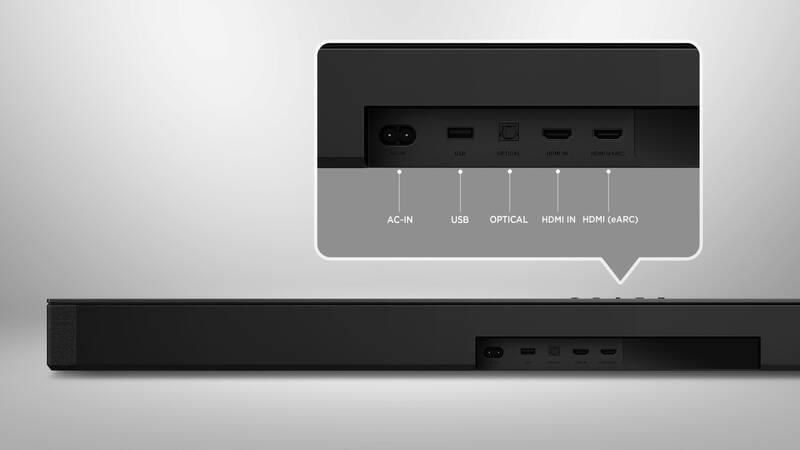 TCL Q85HE soundbar 7.1.4,  860 W,  Bluetooth 5.1,  WiFi 5,  Dolby Atmos,  Dolby TrueHD,  Dolby Digital Plus,  subwoofer,  černá10 