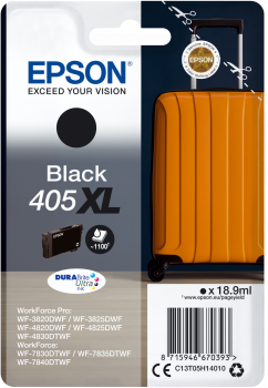 Epson Singlepack Black 405XL DURABrite Ultra Ink0 