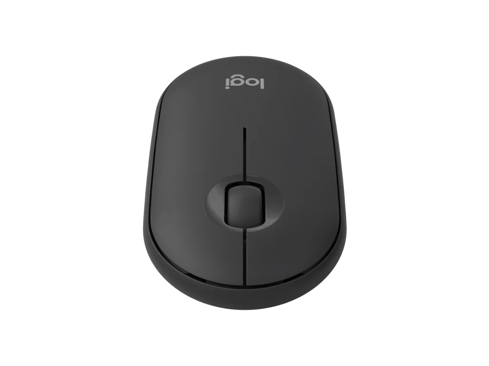 Logitech Pebble Mouse 2 M350s/ Cestovná/ Optická/ 4 000 DPI/ Bezdrôtová Bluetooth/ Grafitová2 
