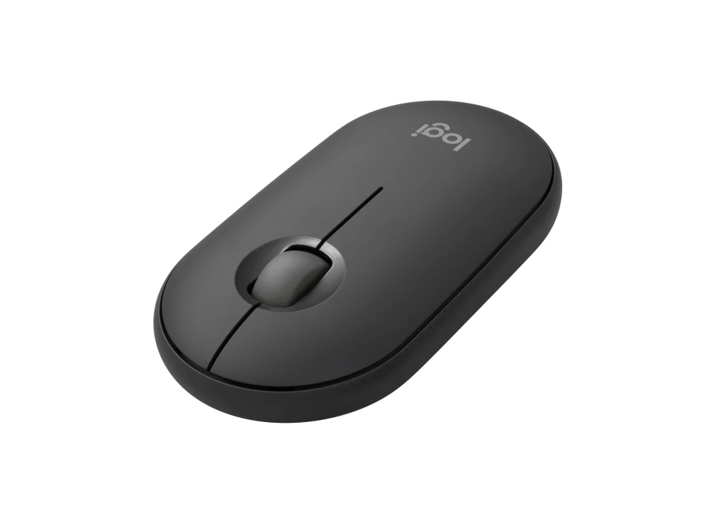 Logitech Pebble Mouse 2 M350s/ Cestovná/ Optická/ 4 000 DPI/ Bezdrôtová Bluetooth/ Grafitová3 