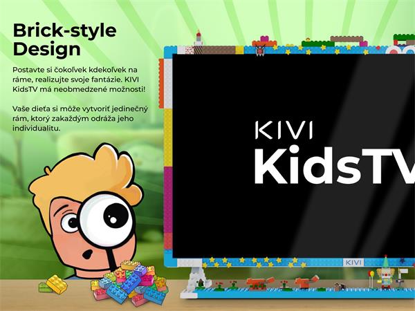 SADA Rámov pre KIVI KIDSTV, farebné ramceky 1 