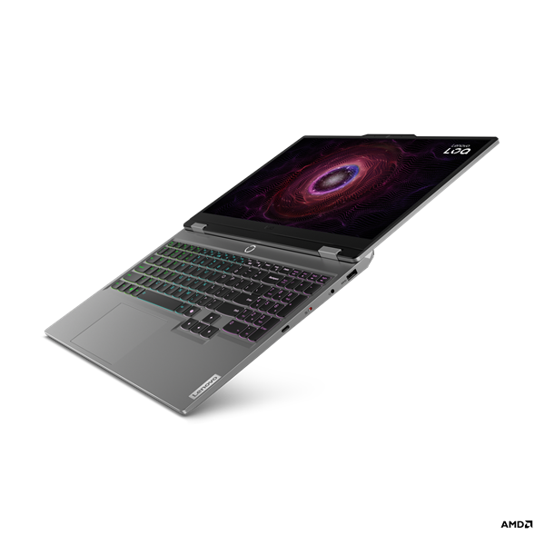 Lenovo IP LOQ 15AHP9, Ryzen 5 8645HS, 15.6˝ 2560x1440 QHD, RTX 4060/6GB, 16GB, SSD 512GB, FDOS, šedý, 2y CI5 