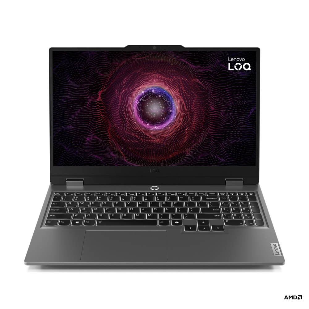 Lenovo LOQ/ LOQ 15ARP9/ R7-7435HS/ 15, 6"/ FHD/ 24GB/ 512GB SSD/ RTX 4060/ DOS/ Gray/ 2R10 