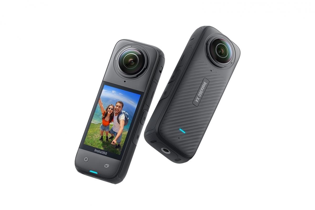 Insta360 X4 akční kamera,  8K /  30 fps,  4K/  až 100 fps,  6osý gyroskop,  360° záběr,  Active HDR,  vodotěsná4 