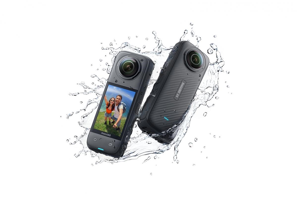 Insta360 X4 akční kamera,  8K /  30 fps,  4K/  až 100 fps,  6osý gyroskop,  360° záběr,  Active HDR,  vodotěsná3 