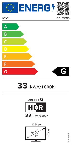 KIVI TV 40F730QB, 40