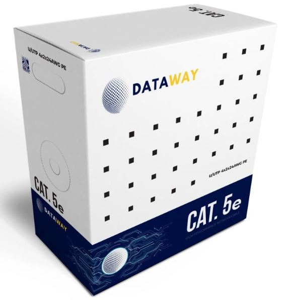 DATAWAY (305m) kábel CAT5E, UTP, PE, Fca1 