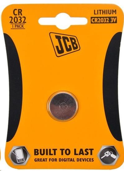 JCB knoflíková lithiová baterie CR2032, blistr 1 ks0 