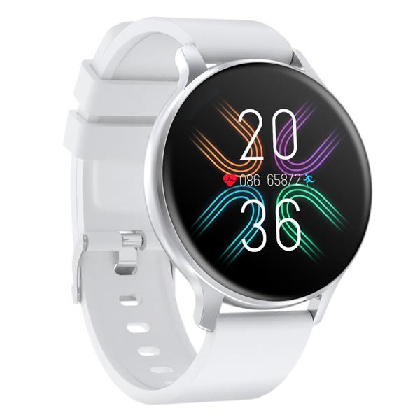 Canyon SW-68, Badian smart hodinky, BT, fareb. LCD displej 1.28´´, vodotes. IP68, 22 športov, biele0 