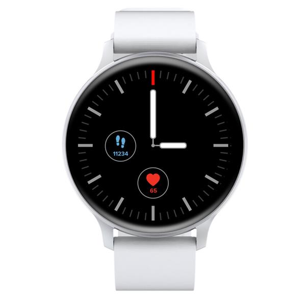 Canyon SW-68, Badian smart hodinky, BT, fareb. LCD displej 1.28´´, vodotes. IP68, 22 športov, biele9 