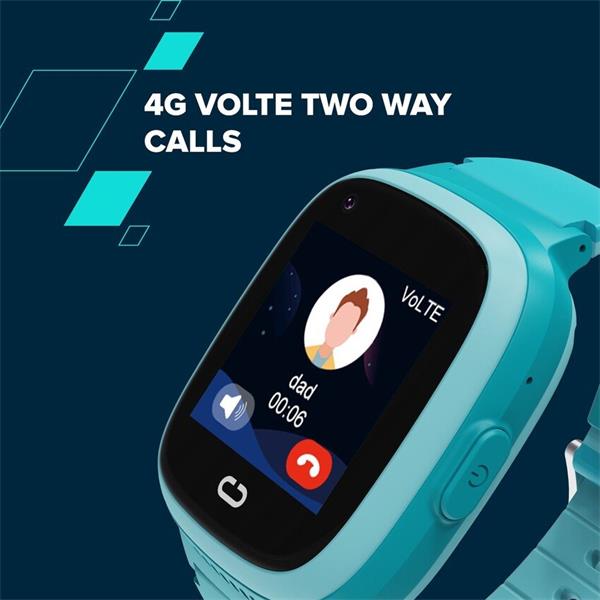 Canyon Sunny KW-48, smart hodinky pre deti, far. displ., 4G Aud./Vid. volania, GPS tracking, IP67, 512MB, 7 hier, modré12 