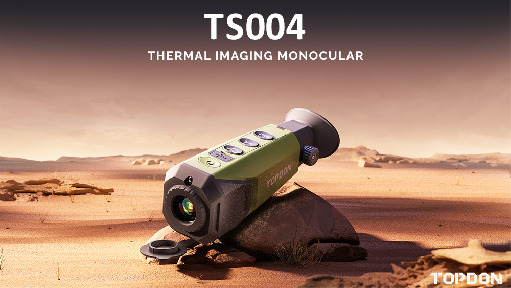 TOPDON termovízny monokulár TS004/ dosah 410m/ OLED 1024x768/ 5000mAh/ 50Hz/ IP679 