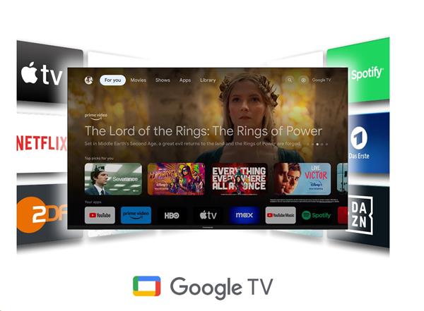 Thomson Streaming Box Plus 270 - 4K UHD, Google TV, Dolby Vision+Atmos15 
