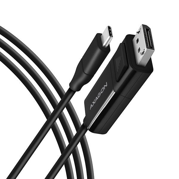 AXAGON RVC-DPC, USB-C -> DisplayPort redukcia / kábel 1.8m, 4K/ 60Hz1 