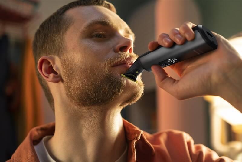 Philips OneBlade Pro 360 QP6552/ 15 zastřihovač,  na tvář a tělo,  voděodolný,  cestovní pouzdro4 