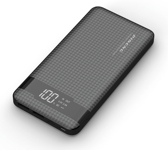 VIKING POWER BANK PN-961PD QC3.0 10000mAh, QUICK CHARGE 3.0, Čierna0 