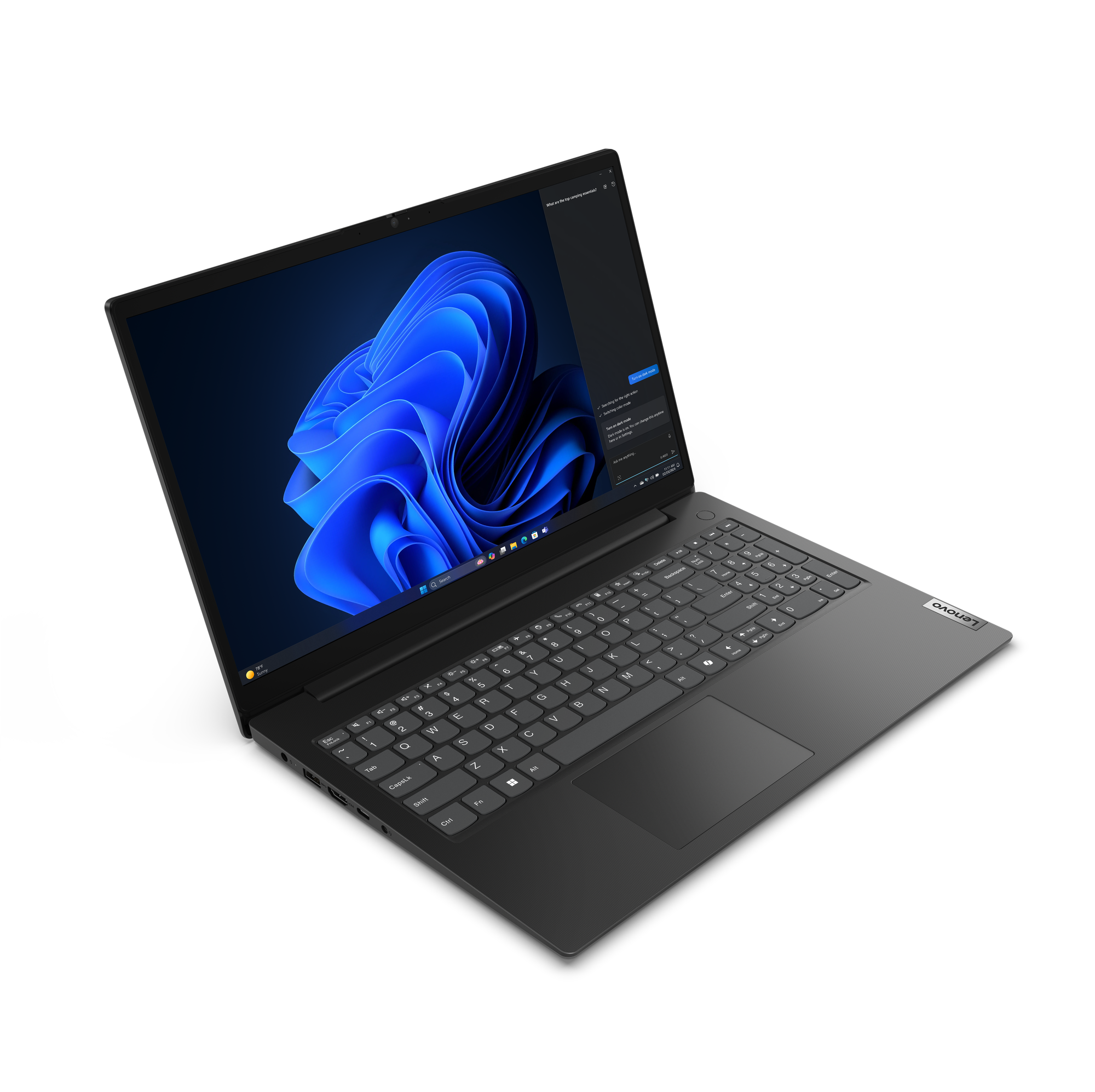 Lenovo V/ V15 G5 IRL/ 3-100U/ 15, 6"/ FHD/ 16GB/ 512GB/ Intel int/ bez OS/ Black/ 2R0 