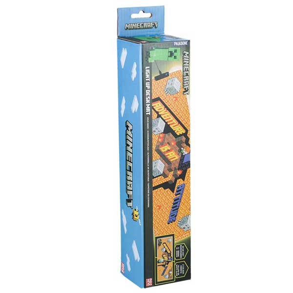 Paladone Light Up Desk Mat (Minecraft)1 