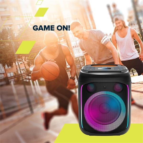Canyon OnFun 5, PBSP-5, prenosný Bluetooth Párty reproduktor s ekvalizérom a RGB osvetlením16 