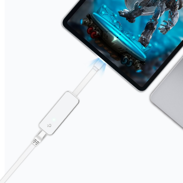 TP-Link UE300C USB 3.0 type-C na gigabitový ethernetový sieťový adaptér3 