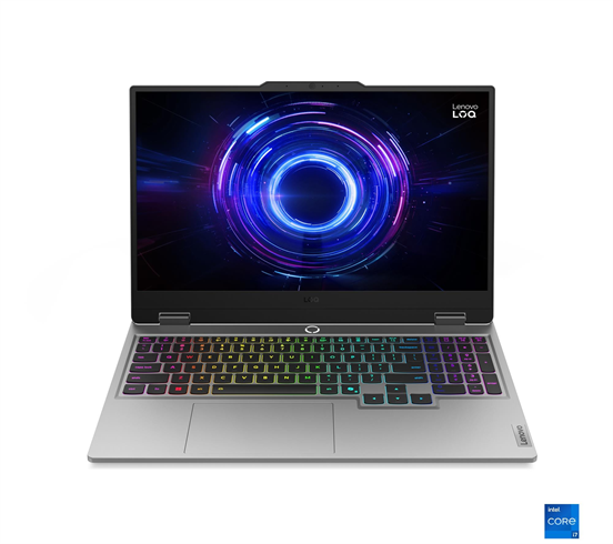 Lenovo LOQ 15IRX10 Intel i5-13450HX 16GB 512GB-SSD 15.6"FHD IPS RTX5050-8GB DOS Luna Grey0 