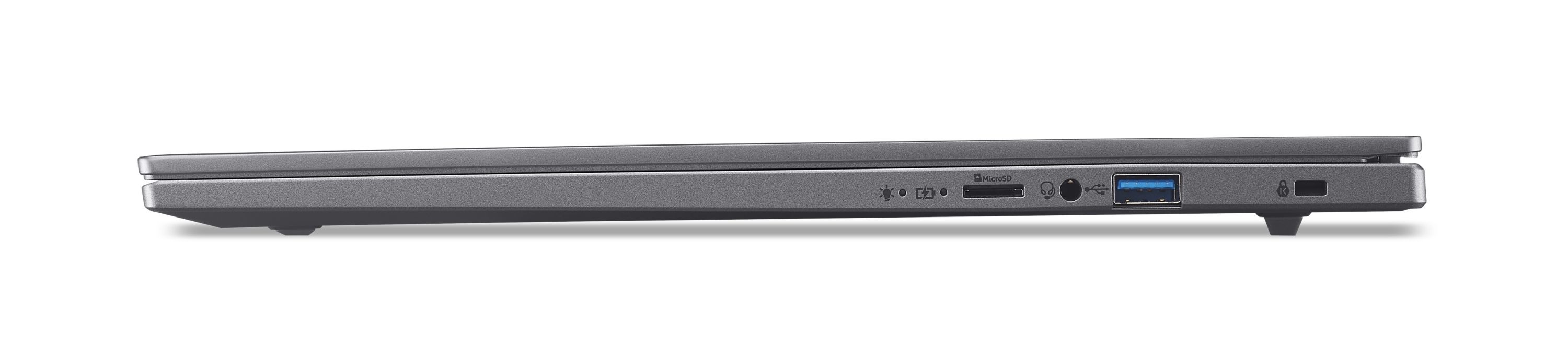 Acer Aspire 16/ A16-11M-X18U/ SD-X1-26-100/ 16"/ WUXGA/ 16GB/ 512GB/ Adreno/ W11H/ Gray/ 2R1 