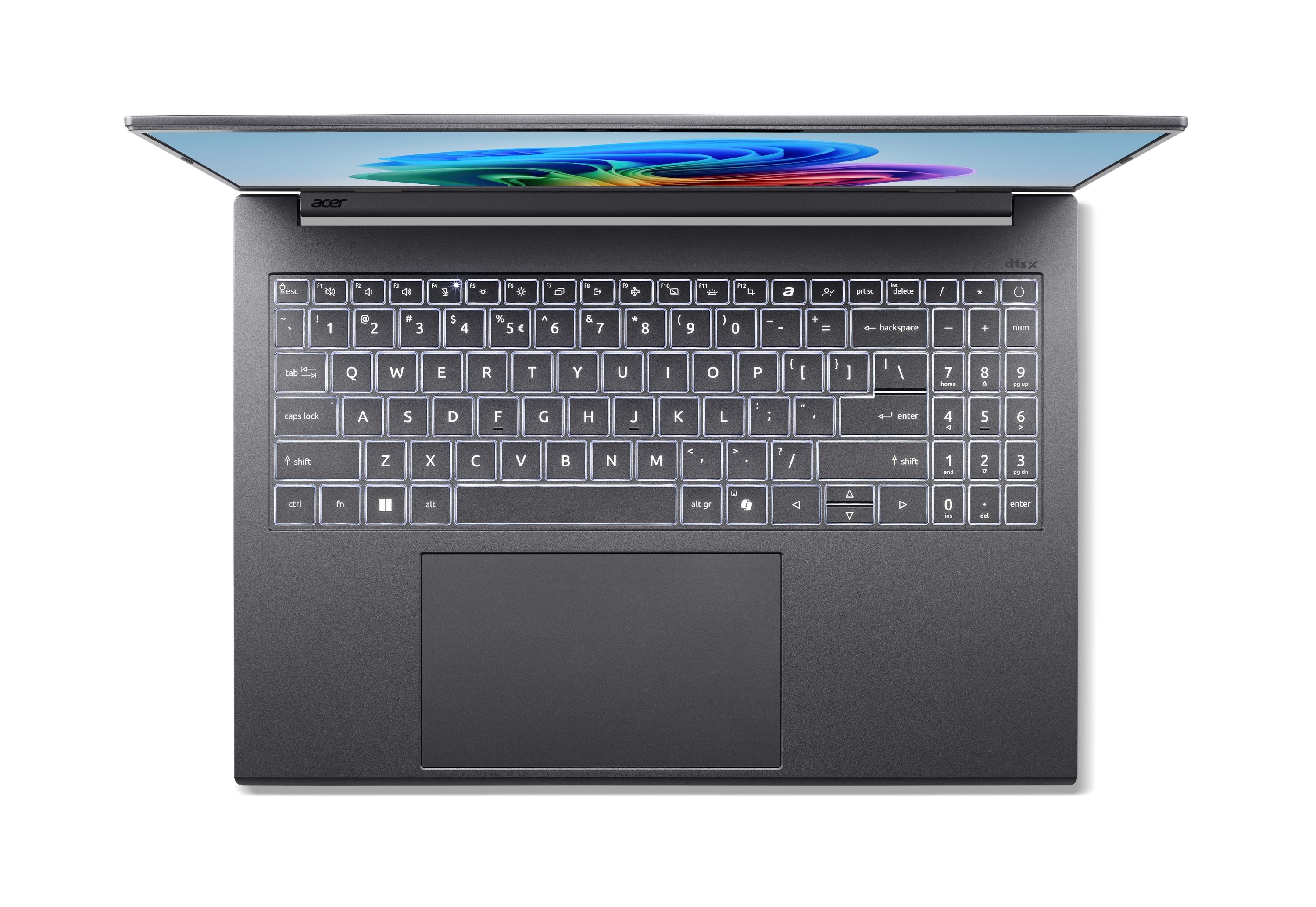 Acer Aspire 16/ A16-11M-X18U/ SD-X1-26-100/ 16"/ WUXGA/ 16GB/ 512GB/ Adreno/ W11H/ Gray/ 2R6 